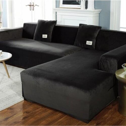 Lazy stretch sofa cover cover Nordic non-slip all-inclusive cover thick four seasons universal velvet sofa cover set