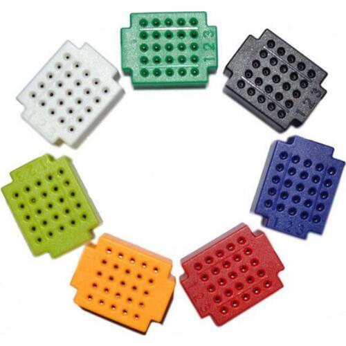 Glyduino ZY25 No Welding Mini Bread Board PCB Circuit Boards No Welding Test Plate 7 PCS/1 Lot