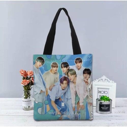 New Ciipher Handbag Foldable Shopping Bag Reusable Eco Large Unisex Canvas Fabric Shoulder Bags Tote Grocery Cloth Pouch 0622