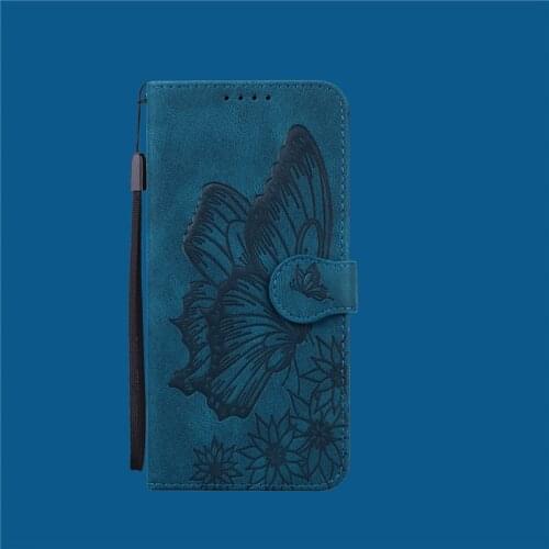 New Retro Embossed Big Butterfly Pattern For Samsung Galaxy A11 A51 A71 S20 FE/Plus/Lite Note 20 Ultra A12 A42 5G Wallet Case