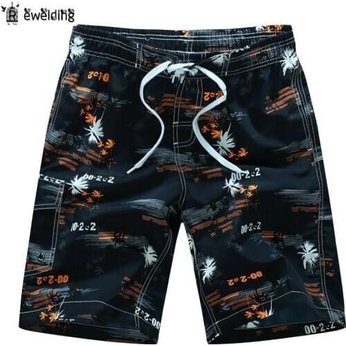 New Summer Casual Shorts Men Surffing Printed Beach Shorts Quick Dry High Quality Boxer Men Shorts Beachwear Beach Pants