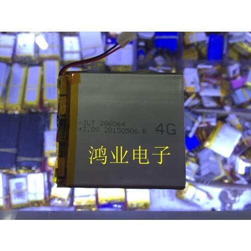 New 3.7V polymer lithium battery 286064P recorder mobile phone ultra-thin built-in battery MP5 Rechargeable Li-ion Cell