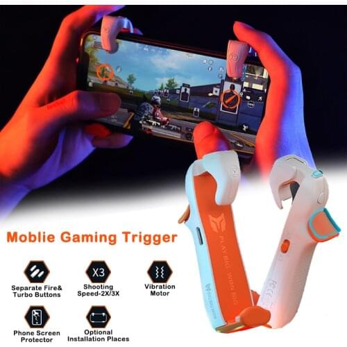 PUBG Controller Trigger Grip Mobile Phone Shoting Game Physics Capacitance Gamepad Button For Android/iPhone Gaming Accessories