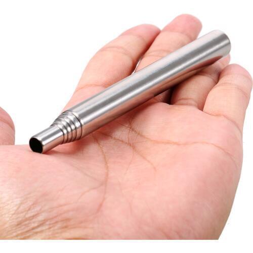 1PC Stainless Steel Collapsible Air Blasting Campfire Fire Tool For Camping Stove Picnic Cooking Charcoal BBQ