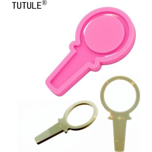 Gadgets, High gloss Light stick Silicone Mold,Keychain label Bomb Shaker or Epoxy Resin Game Shaker Charms ,Polymer Clay Mold