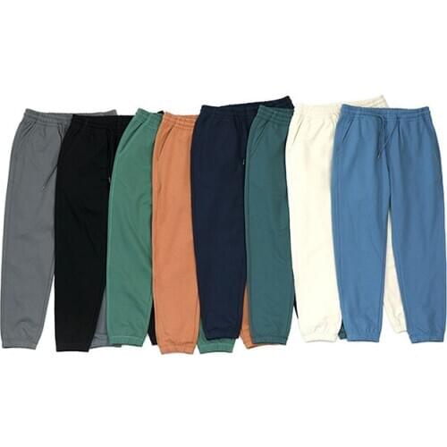 Sports trousers Autumn Winter streetwear joggers men sweatpants men Harem Pants Solid casual loose knitting trousers men