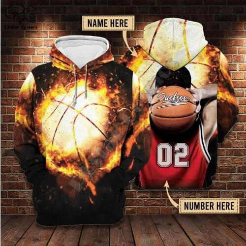 PLstar Cosmos Basketball Sports Cool Energy Passionate 3DPrint Hoodies Sweatshirts Zip Hooded Men/Women Casual Streetwear J4
