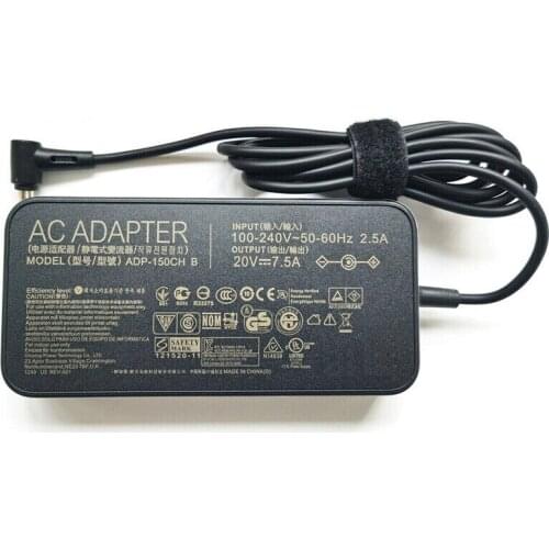 150W 20V 7.5A AC Adapter Charger for ASUS ROG G531 FX95D VX60G FA506 FA706 FX505DT G531GT-BQ012T G531GT-BQ020T ADP-150CH B