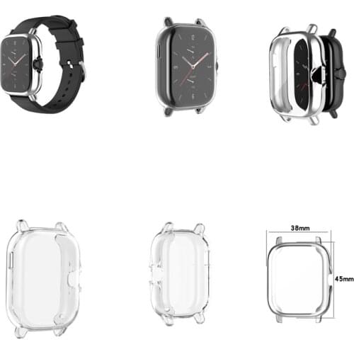 GTS 2 Case Watch Protector For Xiaomi Amazfit GTS 2 Bracelet Strap Screen Protective Cover For Amazfit GTS2 Anti-drop Mini Watch
