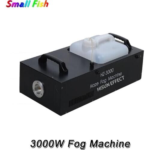 1pcs 3000W High Power Remote Control Fog Machine Pump DJ Disco Stage Effect Smoke Machine For Party Wedding Stage Fogger Machine