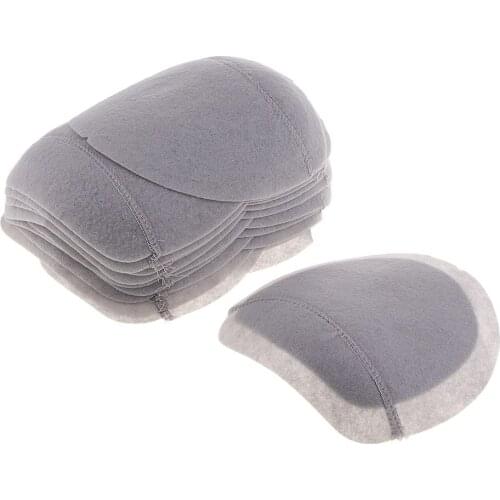 10 Pairs Sew In Suits Cotton Sponge Shoulder Pads Insert Sewing Crafts Clothing Accessories