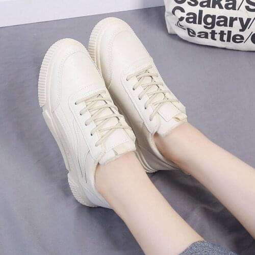 2019 Winter Fashion Sneakers Velvet Shoes Womens Casual Shoes Flat Bottom Plus Shoes Womens Lace-up Shoes Zapatos Mujer U13-63