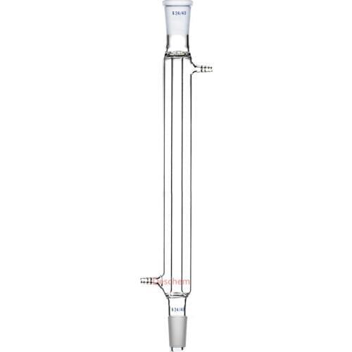 300mm,24/40,Liebig Condenser,West Glass Condensar,Laboratory Glassware