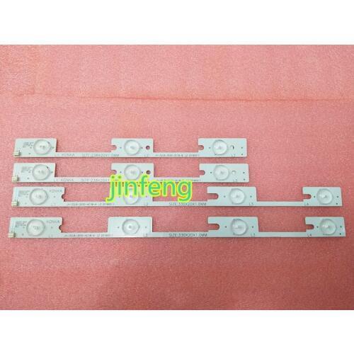 5set(10*4LEDS+10*3 LEDs) LED backlight bar for TV LED32F1160CF LED32F1100CF 35019911 35019908 LEDs=3V