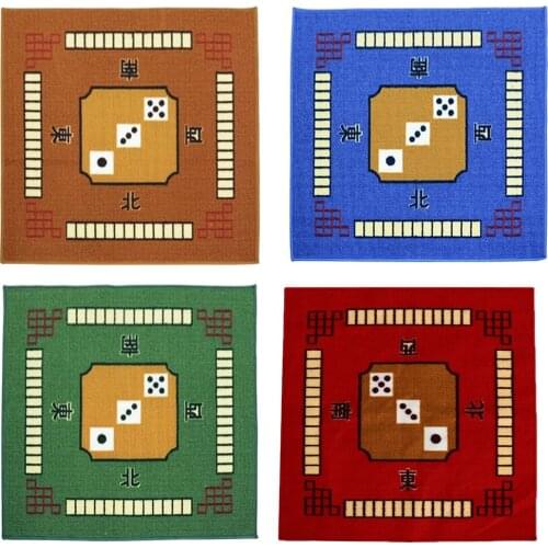 78x78cm Household Multifunctional Mat Thickening Poker Mahjong Carpet Table Cloth Home Party Table Cloth