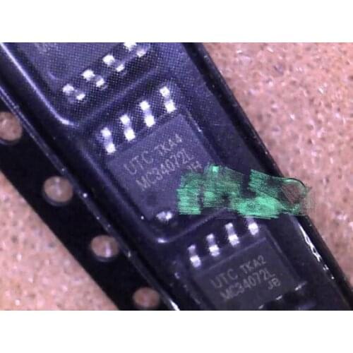 Free shipping 100pcs/lot 34072 MC34072 MC34072L SOP Brand new original