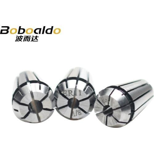 Boboaldo ER11 ER16 ER20 ER25 ER32 ER Collet Chuck For CNC Milling Cutter Router Tool Engraving Machine Spindle Motor