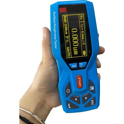KR220 Ra Rz Range Portable Surface Roughness Tester Gauge with Testing 20 Parameters Surftest Profilometer Measuring Instrument