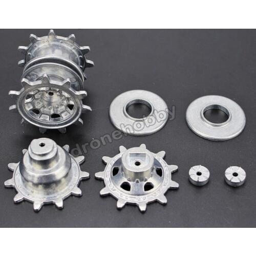 Free shipping henglong original 1:16 3889 German Leopard 2A6 remote control tank Metal driven wheel with a card holder