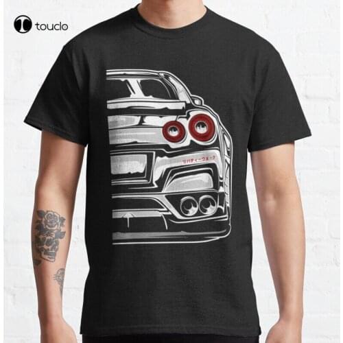 Nissan R35 Gtr Liberty Walk Classic T-Shirt Cotton Tee Shirt