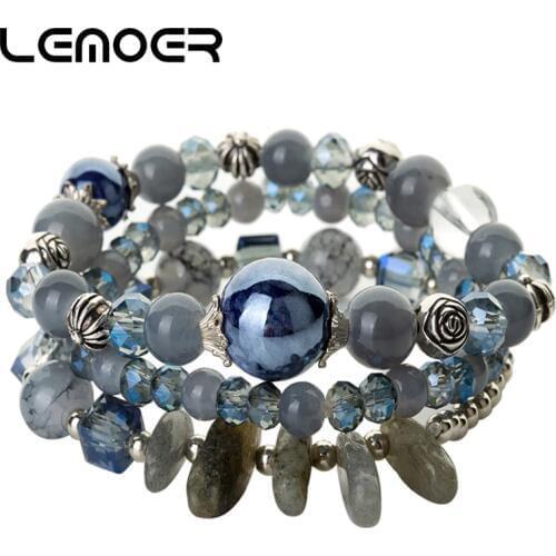 Браслеты из камней LEMOER China At AliExpress