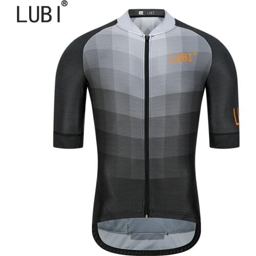 LUBI 2021 100% Polyester Cycling Jersey Summer Mountain Bicycle Clothing Maillot Racing Bike Clothes Maillot Ropa Ciclismo