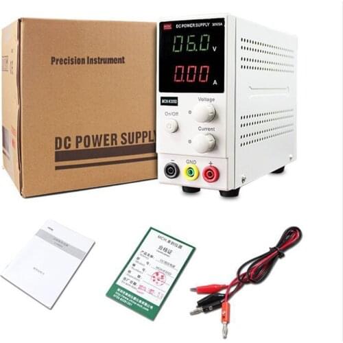 Mini Switching Regulated Digital DC power supply SMPS Single Channel 30V 5A Adjustable Laboratory Power Supply MCH-K305