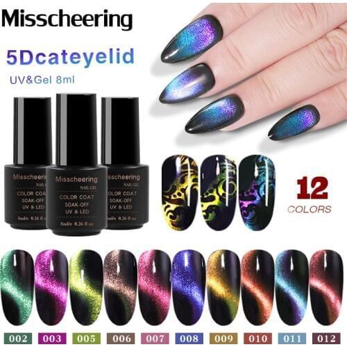 Misscheering Gel Polish Cat's Eye For Nails
