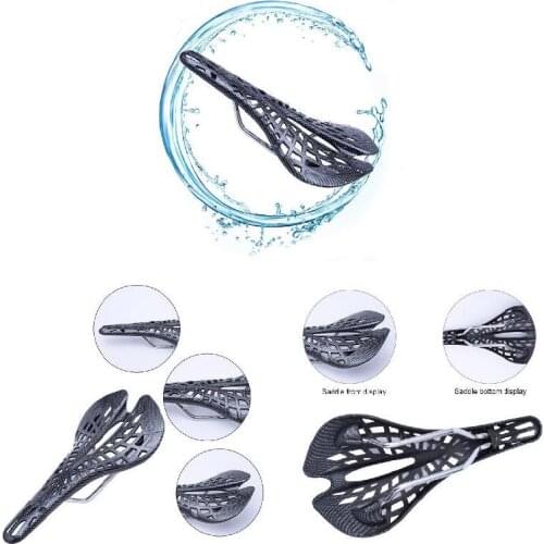 Inbuilt Saddle Suspension Bike Seat Cushion Comfortable Durable Saddle Bicycle Spider Carbon Fiber ALS88