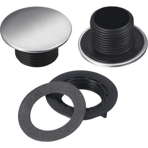 Stainless Steel Sink Plug Faucet Hole Cover Water Stopper Kitchen Drainage Seal Anti-leakage Basin Laundry Easy Use Accessories