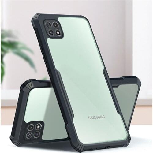 For Samsung A22 Case Armor Shockproof Clear Cases For Samsung Galaxy A22 A 22 5G Full Protective silicone Transparent Cover