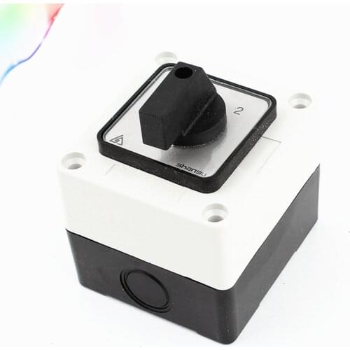 SZW26-20/1 Rotary Cam Changeover Switch Control Box Ui 660V Ith 20A