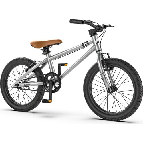 Childrens Bicycle 16/20-Inch 4-6-8 Years Old Height Adjustable Carbon Steel Frame Bikes for Kids Teens Adults Gifts