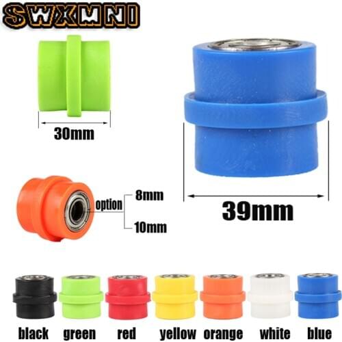 Concave Drive Chain Pulley Roller Slider Tensioner Wheel Guide For Pit Dirt Street Bike Bicycle Cycling 8mm 10mm