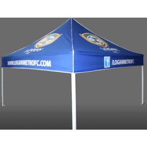 High Quality 10ft x 10ft Outdoor Aluminum Frame Pop Up Garden Gazebo Marquee Tent Canvas Canopy with Roof Digital Printing