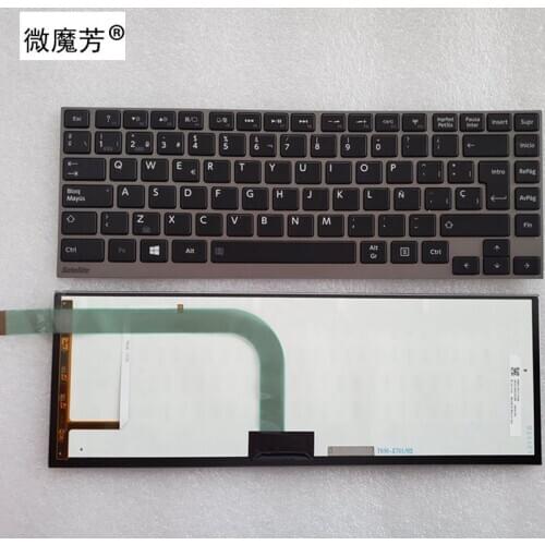 Replacement keyboards backlit keyboard W30 for Toshiba Satellite W30T W35 SP AETI5L01010 new Spanish