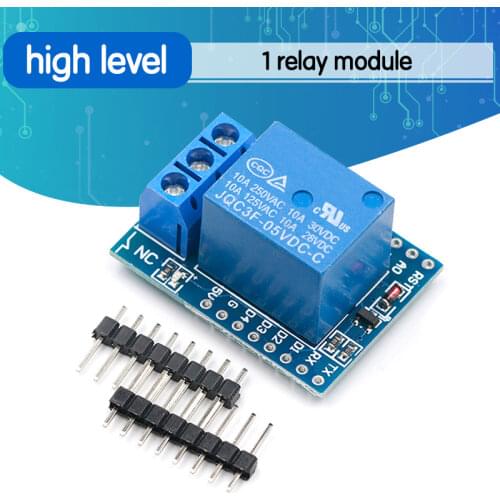 1Set One Channel Wemos D1 Mini Relay Shield Wemos D1 Mini Relay Module ESP8266 Development Board 1 channel