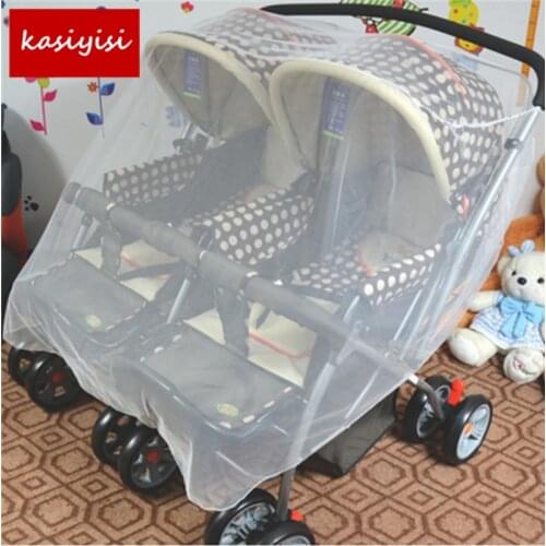 1 Pc Cart Accessories Baby Carriage Nets Twins Nets Anti-biting Anti-mosquito Cart Mosquito Net