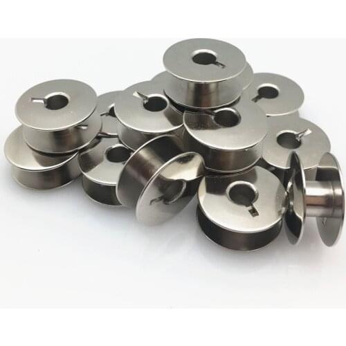 20PC L" Metal Bobbins for Sewing machine Alphasew (55623S), (SA159), (H12413002) 5BB5007
