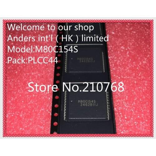 50pcs/lot M80C154S MSM80C154S M80C154 PLCC44