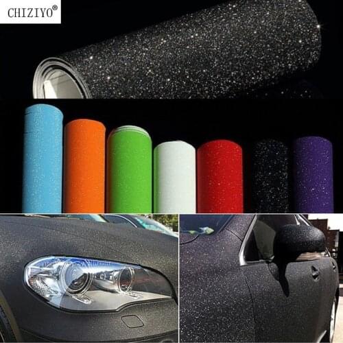 Diamond Matte Sparkle Vinyl Wrap Film Car Wrapping Foil Sticker Motorcycle Center Console Steering Wheel Phone Decoration