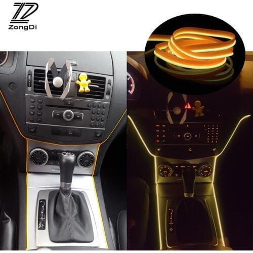 ZD Car Decorative Atmosphere Lights Strips For Lada granta westa Alfa Romeo 159 147 Subaru forester impreza accessories