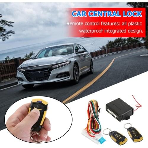 Practical Car Remote Central Door Lock Locking Kit Keyless Entry Alarm System 410/T112 Car Automobile Supplies Accessaries