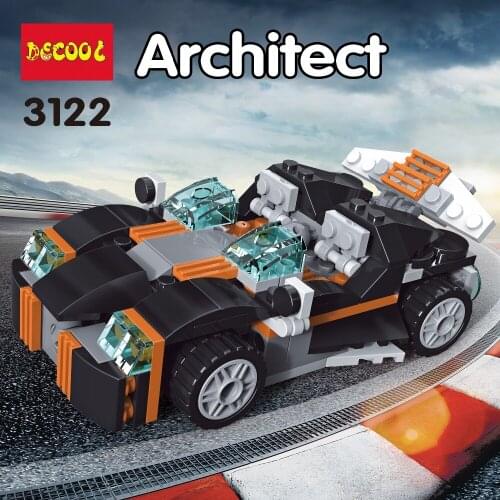 Decool 3122 256pcs 36 model bricks toy 3D DIY Figures toys for children educational building blocks Birthday Gifts