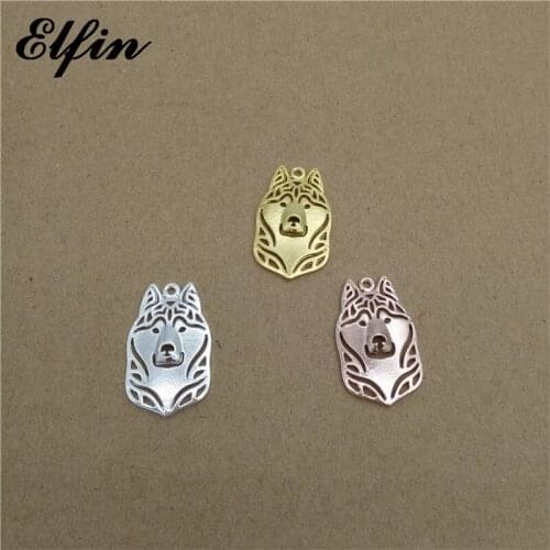 Elfin Wholesale Trendy Siberian Husky Pendants