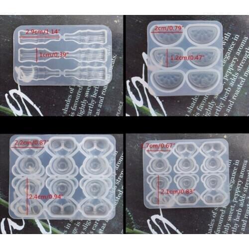 Gummy Molds Silicone Bear Orange Candy Chocolate Coke Drink Bottle Resin Mold X7YC