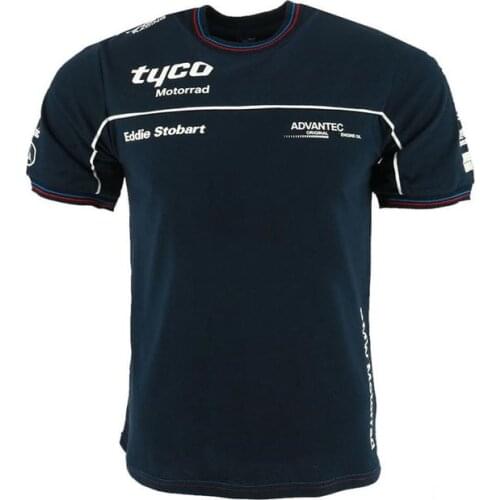 Motorcycle Short Sleeve T-shirt For BMW Motocross jersey Mens Summer Mountain Course T Shirt