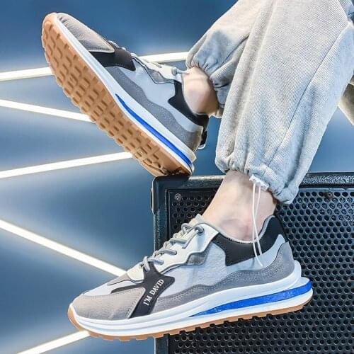 New Summer Fashion mens running shoes fashion sports shoes casual shoes outdoor running shoes white red black large size shoes