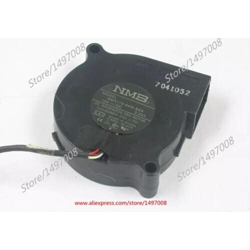 NMB-MAT BM5115 -04W-B59 LA1 DC 12V 0.24A 3-wire 50x50x15mm Server Cooling Fan