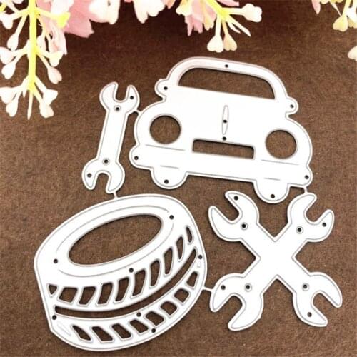 2021 New Tire tools Cutting Dies Stencil Die Cut Scrapbooking Craft Stamps